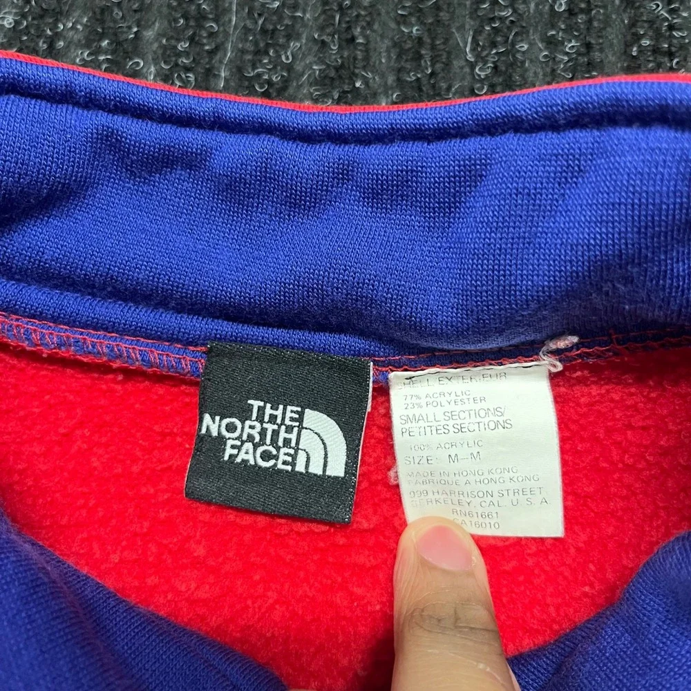 Vintage The North Face Extreme Quarter Button Pullover Sweatshirt Mens M